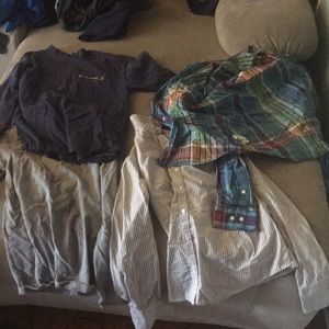 Long sleeve shirts and dress shirts